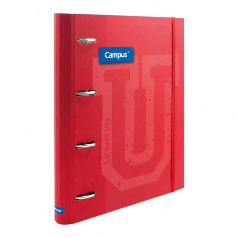 campus Book Rings & Loose Leaf Binders - Red - View 1