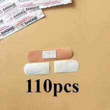 20/40/60/80/110片装医用弹性绷带 - 透气微孔PE止血绷带，固定牢固，适用于手指、膝盖、手臂等部位，适用于家庭、学校、户外和紧急情况，弹性缠绕设计。 - 彩色 - 查看 11