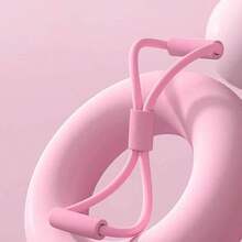 1 件背部拉伸健身弹力带，带 8 形拉力器，适用于女性背部训练，居家健身房配件 - 紫色 - 查看 6