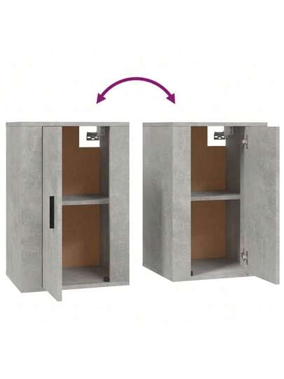 VidaXL TV Wand Units Pcs 40x34.5x60 Cm Concrete Grijs view 9