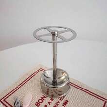 Stainless Steel Toothbrush Holder Multifunctional Toothpaste Stand Bathroom Household Freestand Multipurpose Storage Rack