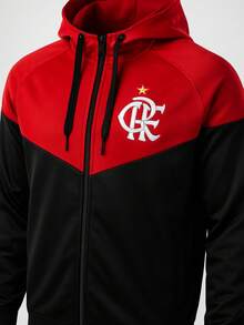 Men's Windbreaker Jacket - Light And Stylish - Ideal For Sports And Everyday Life! - 紅色與黑色 - 查看 6
