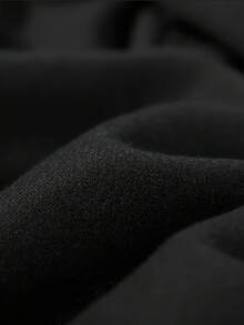 Women's Black Raven & Roses Graphic Print Hoodie - Black - View 4