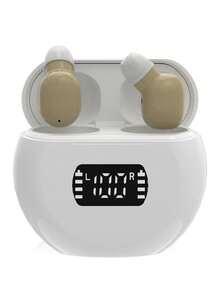 In-Ear Hearing Amplifier Kit-Includes Two Hearing Amplifiers With A Battery Life Of 20 Hours, Which Is Very Suitable For Business Meetings, Lectures And Travel Occasions.