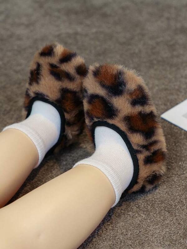 1 Paar Kleinkind Thermofutter rutschfeste weiche Sohle Hausschuhe, warm, bequem, leicht an- und auszuziehen & zu reinigen, geeignet für Jungen & Mädchen, ideales Urlaubsgeschenk für Babys, die gerade laufen lernen