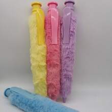 1pc Extra Large Plush Pen, Fluffy High-Quality Ballpoint Pen, Cute Black Ballpoint Pen, Jumbo Ballpoint Pen, Creative Gift, Student Award Pen - Multicolor - View 13