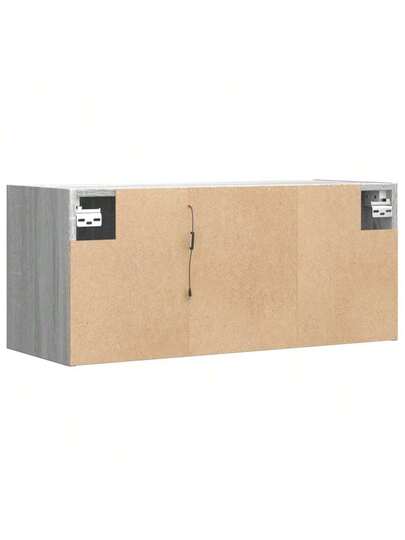 VidaXL TV Wand Unit LED 80x31x35 Cm Grijs Sonoma Oak view 8