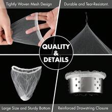 200er Pack Küchenspüle Siebsäcke, Anti-Verstopfungs Einweg Spülbeckenschutz, Küchenessenzial Spülsieb, geeignet für die meisten Spülfilter, Siebentnahmekarton