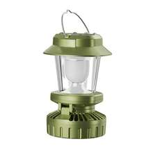 KENSUN 1PC New Fan Light Strong Winds Portable Camping Lantern USB Rechargeable Solar Power Charging Multifunctional Lamp Outdoor Lighting For Hiking Fishing Work Emergency