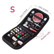 1Set Sewing Kit With Sewing Supplies And Accessories , Needle And Thread Kit Products For Small Fixes, Basic Mini Travel Sewing Kit For Emergency Repairs - Multicolor - View 9