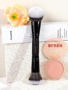 MAANGE 一套柔软高品质合成纤维化妆刷，包括粉底刷、腮红刷、散粉刷、遮瑕刷、修容刷、鼻影刷和细节刷。亲肤高效，适合日常妆容，可搭配粉底使用，居家旅行皆宜，是必备的化妆工具。 - 黑色 - 查看 10
