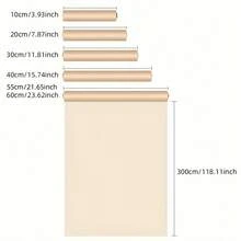 1 Roll Wood Wall Panel Peel And Stick, Brown Decorative Slat Room Decor Wallpaper For Home Decor Living Room, Self Adhesive Wall Covering Wood Panels For Cabinets,Boho Home Decor 17.71in X 39.37/118/196.85 - Multicolor - View 10