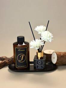 1.8英寸 x 5.5英寸酒店级无焰精油藤条扩香器，持久留香 - 适用于家居、卧室、客厅、浴室等空间。优雅浪漫的房间装饰品。情人节除臭剂、室内清新剂、香薰疗法。豪华汽车香薰扩香器，持久留香，汽车配件。 - 250ml-補充液 - 查看 14