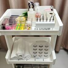 1pc/Acrylic Eyelash Tweezers Display Stand, Eyelash Extension Tweezers Stand, Display Box, Eyelash Extension Storage Box, Storage Rack, Eyelash Extension Auxiliary Storage Tool - Multicolor - View 11