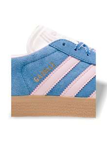 Adidas GAZELLE W 蓝色/兰花融合/GUM 3 女士休闲运动鞋 - 藍色/蘭花 - 查看 6