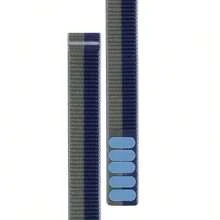 1 قطعة سوار ساعة رجالي، سوار بديل لساعة ذكية، سوار بقياس 22مم/26مم، سوار نايلون عالي الجودة بإبزيم وحلقة، سهل الارتداء، قابل للتنفس ومتين، مناسب للاستخدام اليومي والرياضة واللياقة البدنية، هدية عيد الميلاد وعيد الهالوين، مناسب للرجال والطلاب، سوار معصم مريح