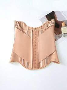MISTHIN 时尚钢骨背部支撑强化女士塑身衣、腰部训练器、腹部瘦身 - 香檳色 - 查看 9