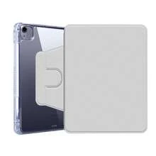 Capa Giratória Compatível com iPad 11ª/10ª Geração com Suporte para Lápis, Compatível com iPad 5/6/7/8/9, Todos os Modelos iPad Air e iPad Pro 2018-2025, Suporte Giratório de 360 Graus com Proteção, Função Ligar/Desligar Automática