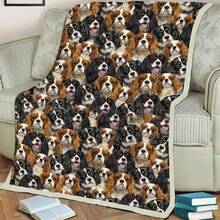 Super Soft Cute Dachshund Prints Flannel Printed 3D Blanket, As Birthday Gifts, Family, Wedding, Souvenir Blankets, Polyester Blankets Suitable For All Seasons, Washable, Machine Washable, Lightweight, Breathable, Comfortable, Warm, Unique, 280gsm For Him, Her Personalized Ideal Gifts For Her, Him, Family, Boyfriend, Girlfriend, Father, Family, Mother, Lover, Daughter, Son, Grandfather, Grandmother, Friend, Classmate, Pet.   Perfect Nap, Camping, Travel, Home, Daily Life, Office Decoration, Birthday, Anniversary, Valentine's Day, Thanksgiving, Christmas, Halloween, Mother's Day, Father's Day, Wedding, New Year Gifts ,Sofa,Bed,Car,Bedroom,Living Room,Office,  Outdoor Camping, Beach,Wall Decoration - 多色8 - 查看 1