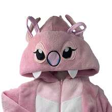 Mameluco con gorro bordado sin pie Disney - Rosa Oxidada - Ver 3