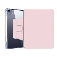 Capa Giratória Compatível com iPad 11ª/10ª Geração com Suporte para Lápis, Compatível com iPad 5/6/7/8/9, Todos os Modelos iPad Air e iPad Pro 2018-2025, Suporte Giratório de 360 Graus com Proteção, Função Ligar/Desligar Automática