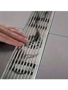 2 szt./zestaw – naklejka na filtr do odpływu łazienkowego, łapacz włosów do odpływu prysznica, samoprzylepna naklejka na odpływ, jednorazowe sitko do zlewu - Szary - Zobacz 8