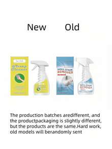 Soluție de curățat pereți - Soluție de curățat pereți pentru baie și duș, Îndepărtare mucegai, Agent de curățare pentru întreținere zilnică (Lot aleatoriu trimis). Esențial pentru casă, Multifuncțional, Potrivit pentru curățarea pereților decorați în casă nouă. Necoroziv, Degresant puternic, Sănătos și... Enzime activate, Enzime biologice cu peroxid de înaltă tehnologie, Curățare rapidă, Fără reziduuri, Curățare temeinică, Ușor de utilizat, Ștergere fără efort, Necoroziv și... Curățare rapidă, Curățare profundă. - Multicolor - Vizualizare 7