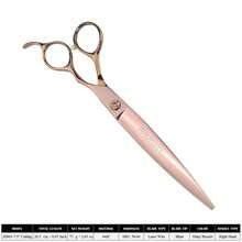 univinlions 7.5 Inch Non-Slip Laser Line Fine Tooth Pet Grooming Scissors, Dog And Cat Hair Cutting Scissors - Multicolor - View 2