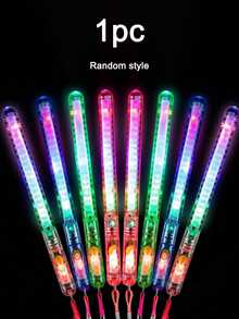1 包 LED 闪光棒，带有 RGB 灯和 7 种闪光模式的发光派对用品，非常适合酒吧、婚礼、派对、音乐会、圣诞节、生日礼物、玩具和装饰、夜间活动警示灯 - 节日配饰、生日派对用品、婚礼用品、夜光派对用品、LED 发光玩具、霓虹灯派对礼品、狂欢节生日婚礼派对游戏礼物派对。 - 彩色 - 查看 9