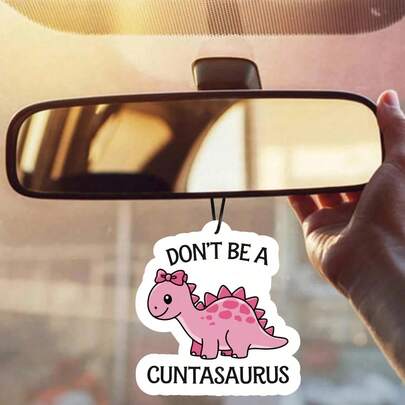 Easypie Selection 1pc Fun Car Aromatherapy Car Fragrance Perfume Car Air Freshener Mirror Car Interior Decoration Interior Accessories Pendant Air Outlet Perfume,Christmas Gift ,Valentine's Day Gift, Cartoon Comics Dinosaur,Best Gifts For Friends, Graduation Gifts, Back-To-School Gifts, Christmas Decorations, Valentine's Day Gifts, Gifts For Mom And Dad, Halloween, Thanksgiving, Personalized Gifts, Birthday Gifts, New Year Gifts