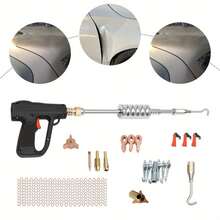 YUNRUX 81 Pcs Spotter Accessories Box Bumper Tool Body Repair Bumper Kit, For Car Body Dent Repair, Repair Device Welding Machines, And Stud Welding. - Multicolor - View 7