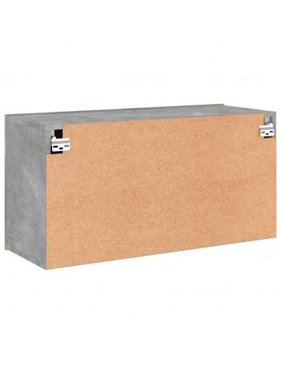 VidaXL Wand Mounted TV Cabinet 80x30x41 Cm Concrete Grijs view 8