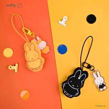 MIFFY Ciondolo peluche e acrilico a sorpresa di , ciondolo carino e dolce per zaino, pendente per zaino, portachiavi, accessori per auto, ciondolo per borsa, regalo da collezione a sorpresa per amici