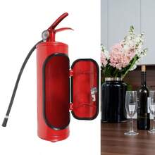 Mini Bar Wine Cabinet Fire Extinguisher Shape Wine Cabinet Storage Decoration - Red - View 3