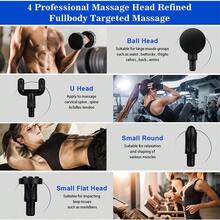 HYUNDAI Face Massage Gun, Deep Tissue Muscle Handheld Percussion Massager, Suitable For Body, Back And Neck Pain, Ultra-Compact Elegant Design, High Torque Power, Mother's Day Gift - Red - View 5