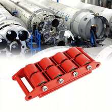 YUNRUX 12 Ton Machinery Mover Machine Dolly Skate Machinery Roller Mover Cargo Trolley