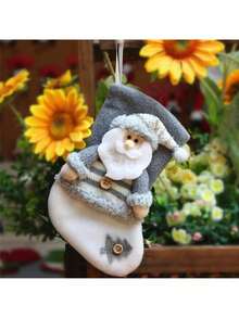 Thick Velvet Christmas Socks Christmas Decoration Home Decor Christmas Decorations Room Decor Winter