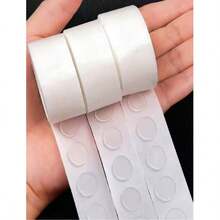 100pcs/Roll Clear Balloon Adhesive Dots, Removable Double-Sided Ultra-Thin Adhesive Dot Stickers For Wedding Birthday Decorations, Arts And Crafts, Party Supplies, Back To School Valentine's Day