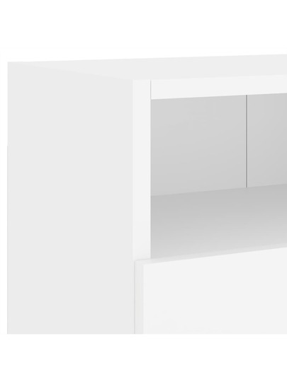 VidaXL TV Wand Unit 80x30x30 Cm, Finished Wood, Wit view 11