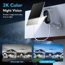 1PC Wifi Security Cameras - Wi-Fi Wireless Outdoor Human Detection Monitoring IP Camera Color Night Vision Camera Security Suitable For Indoor And Outdoor Use Cameras For Home