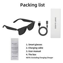 Intelligente Bluetooth-Brille für Damen und Herren, Anrufbeantwortung, Musiksteuerung, hochwertige Musikwiedergabe, Sprachassistent, präzise Touchsteuerung, magnetisches Laden, Blendreduktion, intelligente Steuerung, WLAN und Bluetooth, Geburtstagsgeschenk