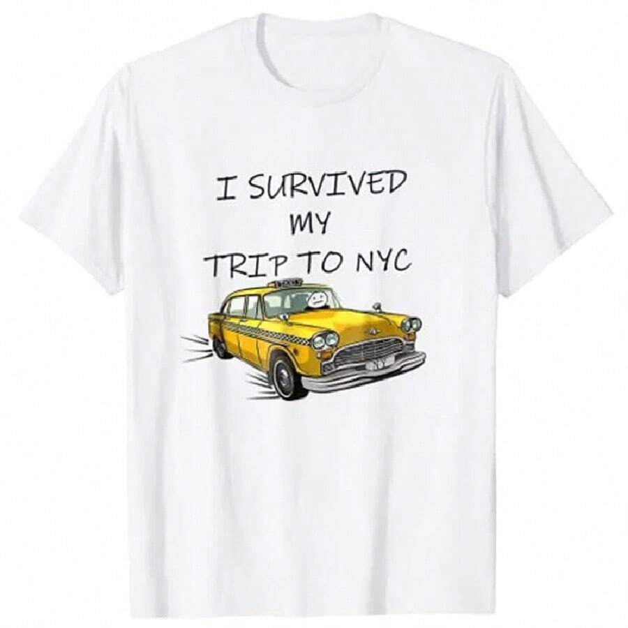 I Survived My Trip To NYC T-Shirt Graphic T Shirts Tee Tops