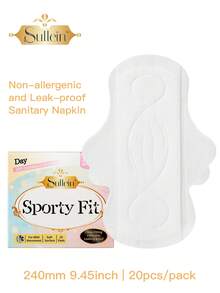 Sullein Women's Sanitary Pads, Extra Thick Absorbent With Wings, 240mm, 290mm - Multicolor - View 12