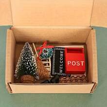 10 Stücke Weihnachtswichtel Tür Feen | Puppenhaus Weihnachtsdekoration, Fotografie Requisiten, Modellhaus Dekorationen, Weihnachtsgeschenke