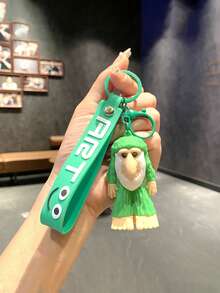 1pc Tralalero Tralala Keychains - Brain Rot Meme (In Italian), Shark With Sneakers | Durable Iron And Silicone Bag Pendant | Unique Gift For Mini Enthusiasts | Casual Style | Novel Keychain | Optimistic Design | Durable Keychain | Tralalero Tralala | Class Gift From Teacher | Back To School Favors | Classroom School Favors (The Color And Style Of The Keychain Are Random.)