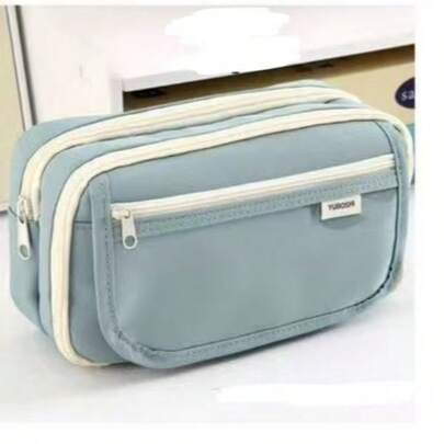 estojo escolar colorido,estojo de alta capacidade