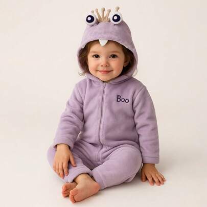  Mameluco con gorro bordado sin pie Disney