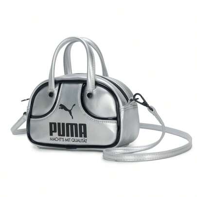  PUMA 1976 METALLIC Micro Grip Bag, Casual Shoulder Bag For Outdoor Travel, Sports, Daily Use, Unisex