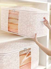 1/2 túi đựng đồ Giáng sinh dung tích lớn, túi đựng quần áo và chăn dự trữ cuối năm, túi đựng chăn dung tích lớn, túi đựng quần áo và chăn chống thấm nước và chống ẩm, túi đựng đồ di chuyển và tái định cư, túi đựng đồ lặt vặt Halloween và túi đựng đồ gia dụng có thể gấp gọn để sắp xếp đồ dùng thiết yếu hàng ngày vào mùa thu/đông - trắng - Xem 13