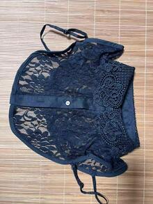 Multifunctional Removable Lace Collar - Adjustable, Breathable Detachable Fake Collar, Suitable For Women's Clothing, Hollow Design Easy To Wear, Perfectly Matching Any Tops Or Dresses - Multicolor - View 13